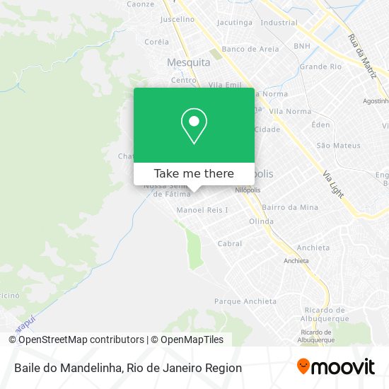 Baile do Mandelinha map