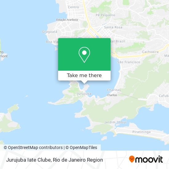 Mapa Jurujuba Iate Clube