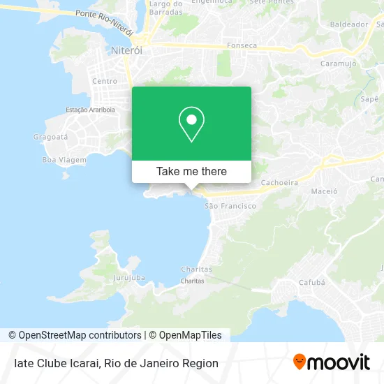 Iate Clube Icarai map