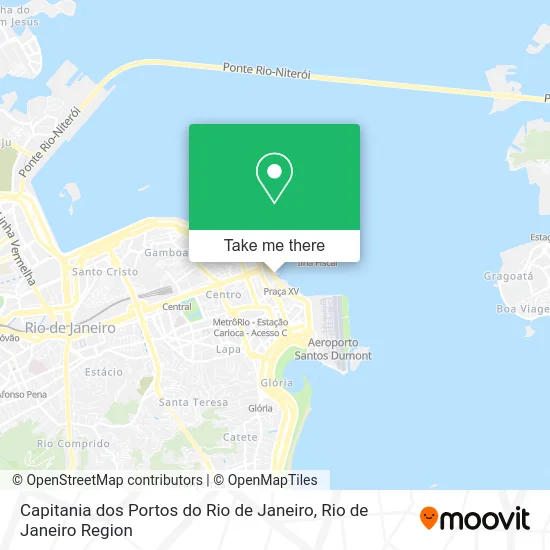 Capitania dos Portos do Rio de Janeiro map