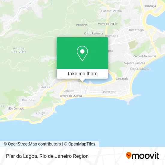 Píer da Lagoa map
