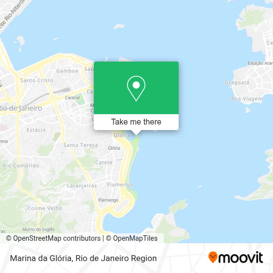 Marina da Glória map