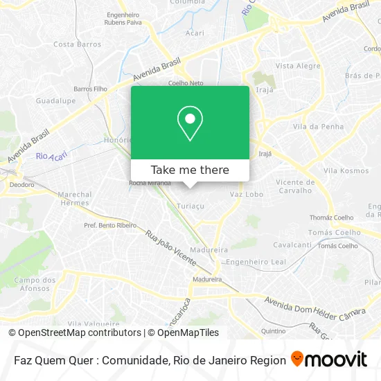 Faz Quem Quer : Comunidade map