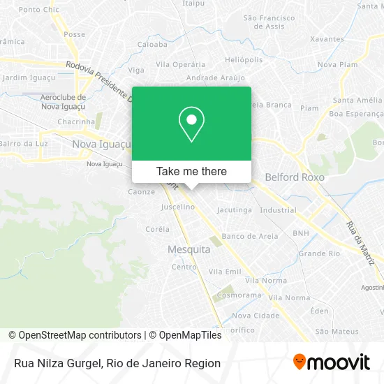 Rua Nilza Gurgel map
