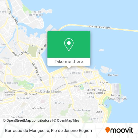 Barracão da Mangueira map