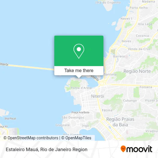 Estaleiro Mauá map