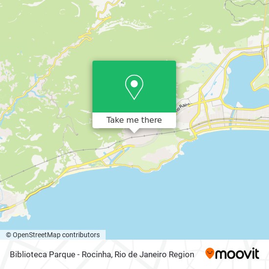 Biblioteca Parque - Rocinha map