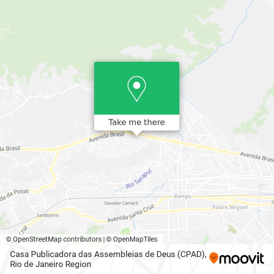 Casa Publicadora das Assembleias de Deus (CPAD) map