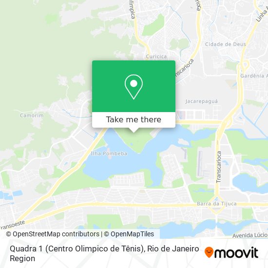 Quadra 1 (Centro Olimpico de Tênis) map