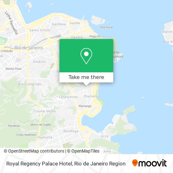 Royal Regency Palace Hotel map