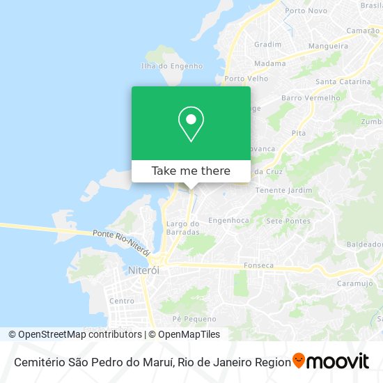 Mapa Cemitério São Pedro do Maruí