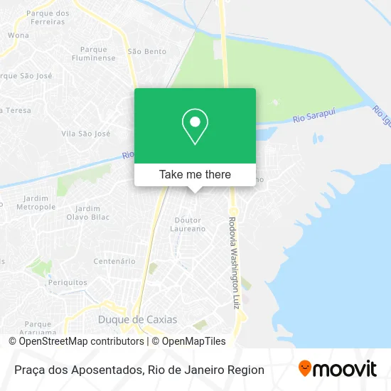 Praça dos Aposentados map