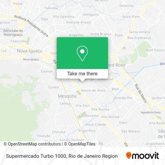 Supermercado Turbo 1000 map