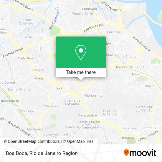 Boa Boca map