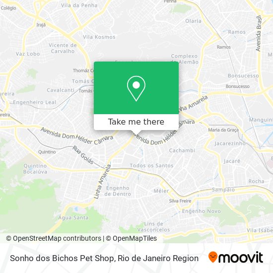 Sonho dos Bichos Pet Shop map