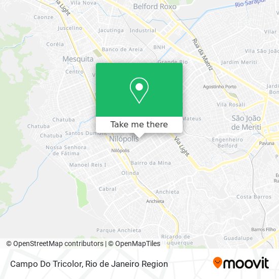 Campo Do Tricolor map