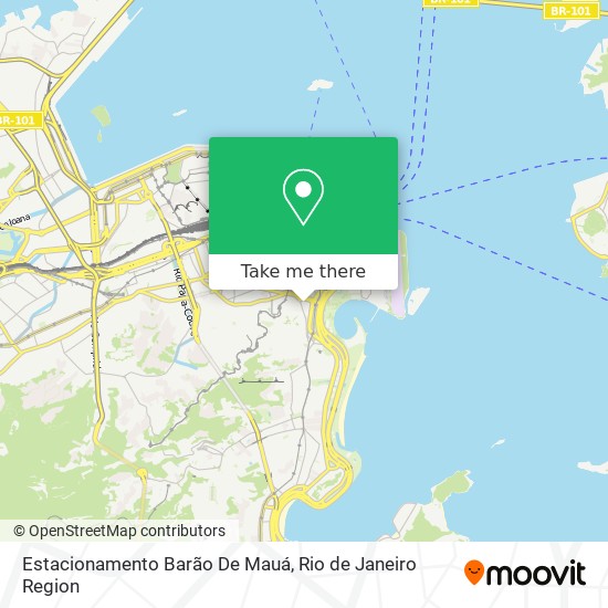 Mapa Estacionamento Barão De Mauá