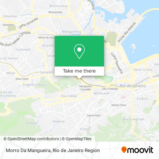 Mapa Morro Da Mangueira