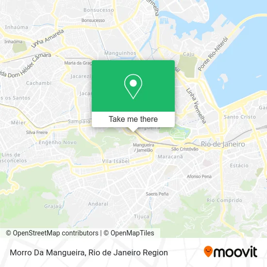 Morro Da Mangueira map