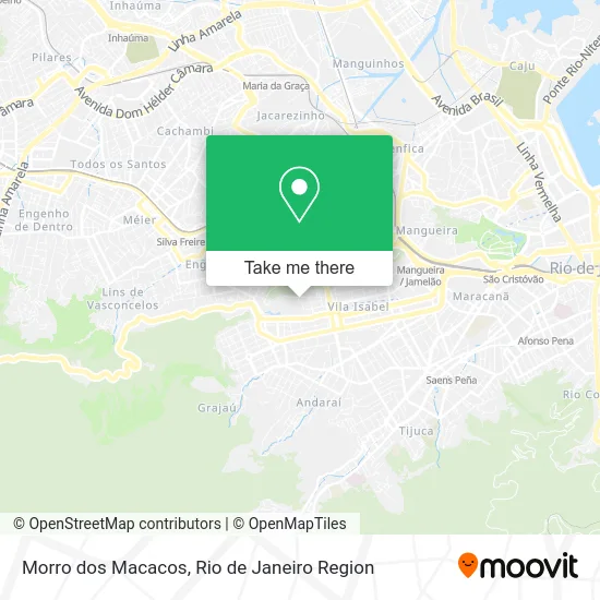 Morro dos Macacos map