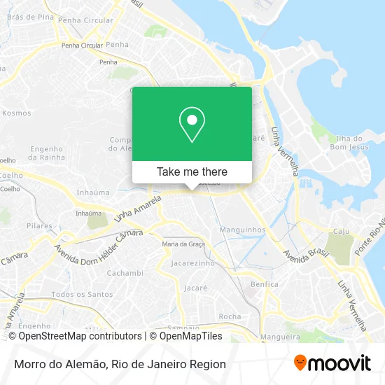 Morro do Alemão map