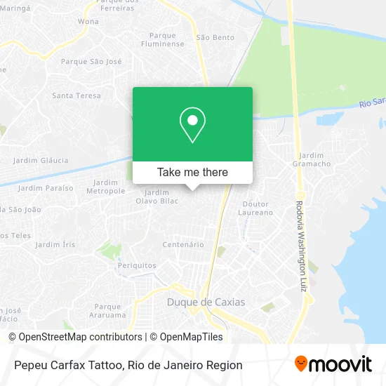 Pepeu Carfax Tattoo map