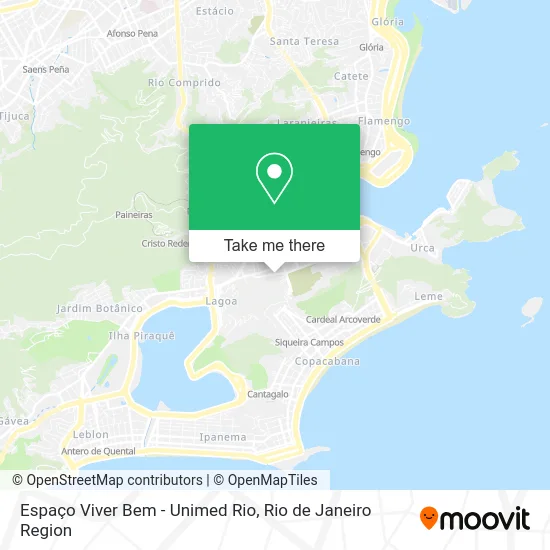 Espaço Viver Bem - Unimed Rio map