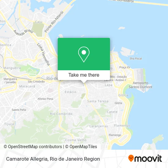 Camarote Allegria map