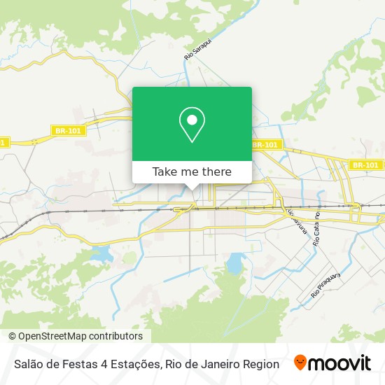 Mapa Salão de Festas 4 Estações