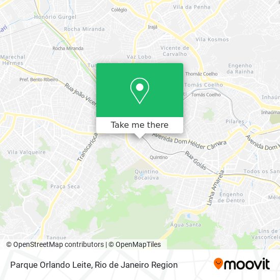 Mapa Parque Orlando Leite