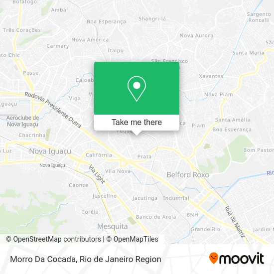 Morro Da Cocada map