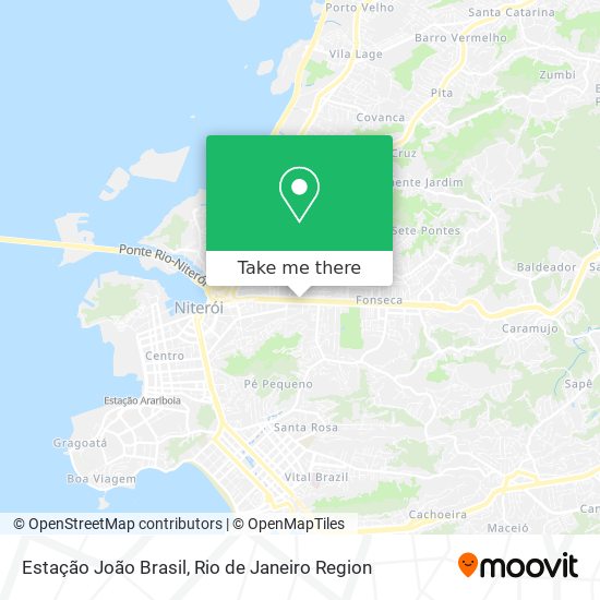 Mapa Estação João Brasil