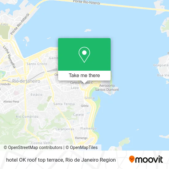 hotel OK roof top terrace map