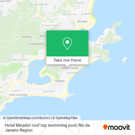 Mapa Hotel Mirador roof top swimming pool