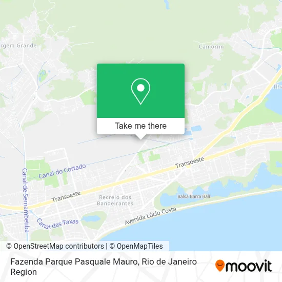 Fazenda Parque Pasquale Mauro map