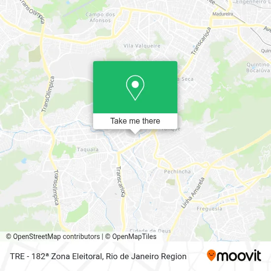 TRE - 182ª Zona Eleitoral map