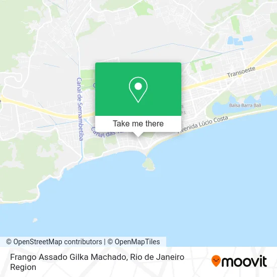 Frango Assado Gilka Machado map