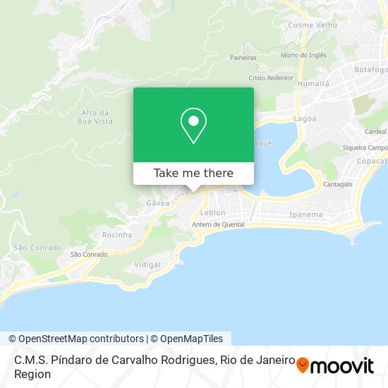 C.M.S. Píndaro de Carvalho Rodrigues map