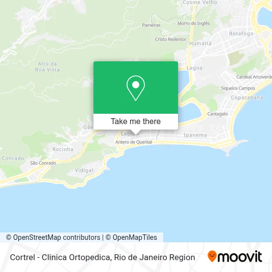 Cortrel - Clinica Ortopedica map