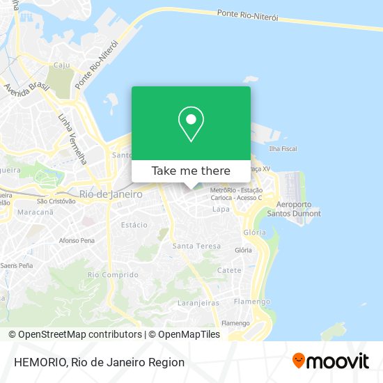 Mapa HEMORIO