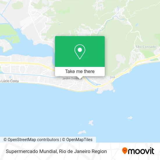 Supermercado Mundial map