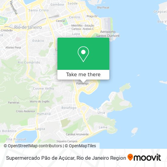 Supermercado Pão de Açúcar map