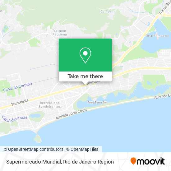 Supermercado Mundial map