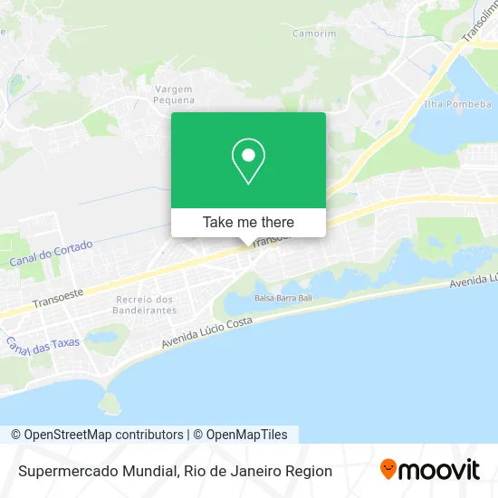 Supermercado Mundial map