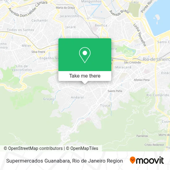 Supermercados Guanabara map