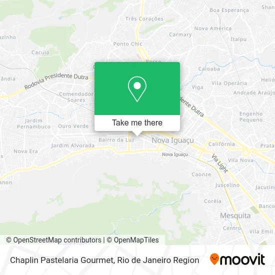 Chaplin Pastelaria Gourmet map