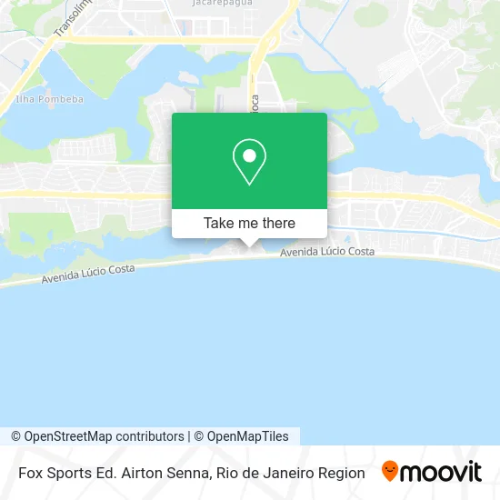 Fox Sports Ed. Airton Senna map