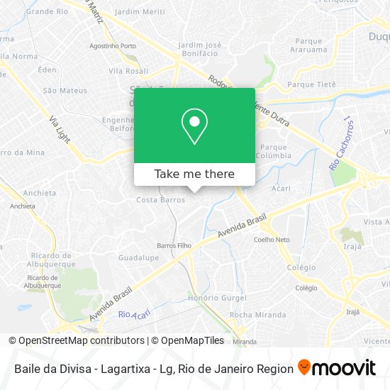 Baile da Divisa - Lagartixa - Lg map