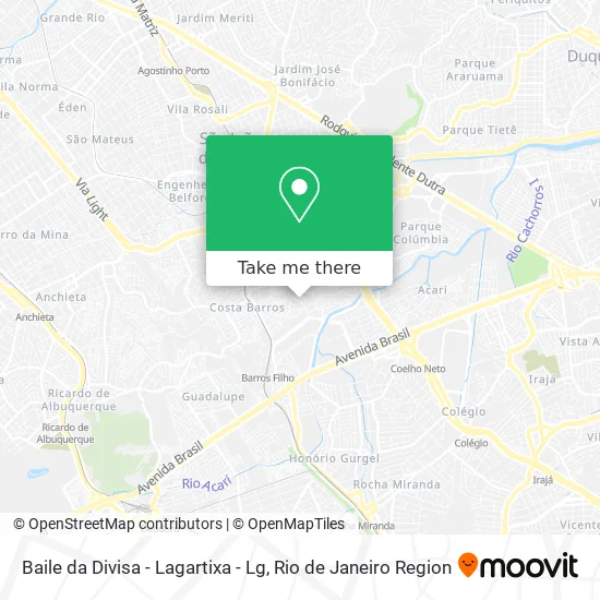 Baile da Divisa - Lagartixa - Lg map
