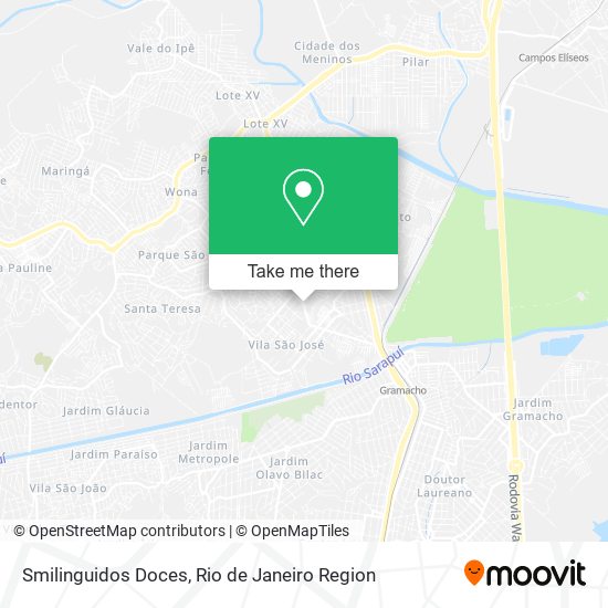 Smilinguidos Doces map